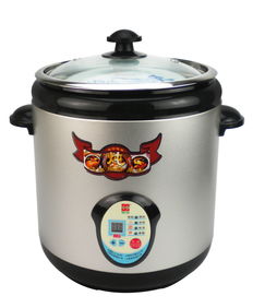 德信 銀色全國(guó)聯(lián)保電腦式電燉鍋 品質(zhì)廚具，智能煲燉之選